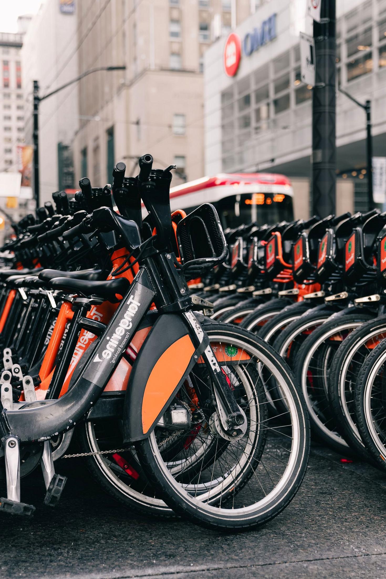 Urban rental bicycles